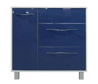 Напольная тумба под раковину Эстет Barcelona ФР-00003583 П 90см два ящика одна дверь